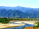 美丽的河道风景