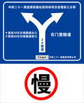 路标指示牌