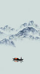 水墨山水玄关