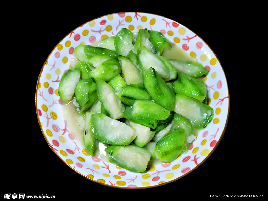 Tang's Art Journal: 鲜味炒胜瓜 Stir-fried Sweet Gourd