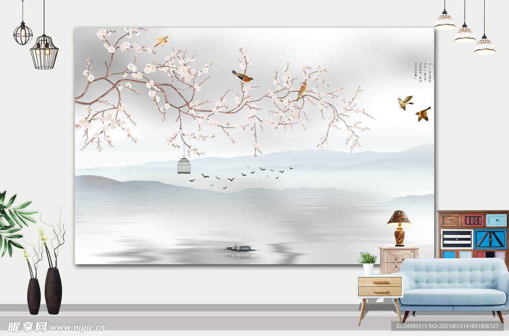 山水画 