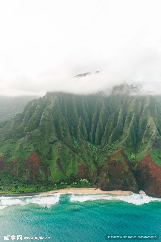 海边  山峰 风景