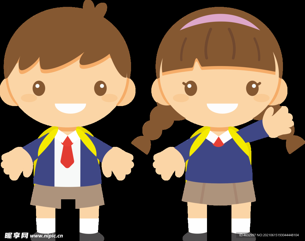 卡通学生