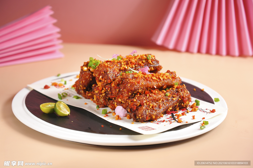 诱人的美食醋椒羊排