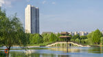 湖畔水景