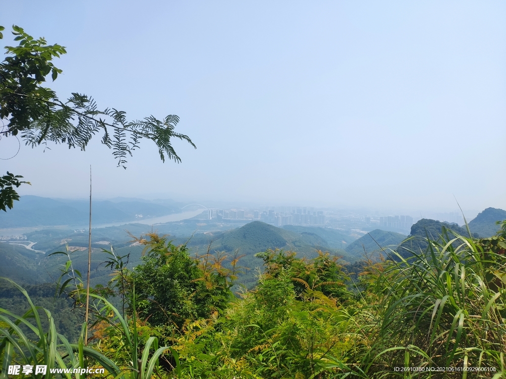 柳州龙潭公园山顶