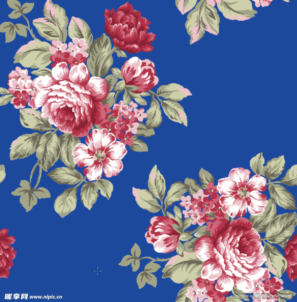 大牌 素材 数码 印花 花型