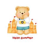 卡通i小熊  