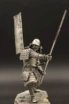 日本战国时代战士雕像