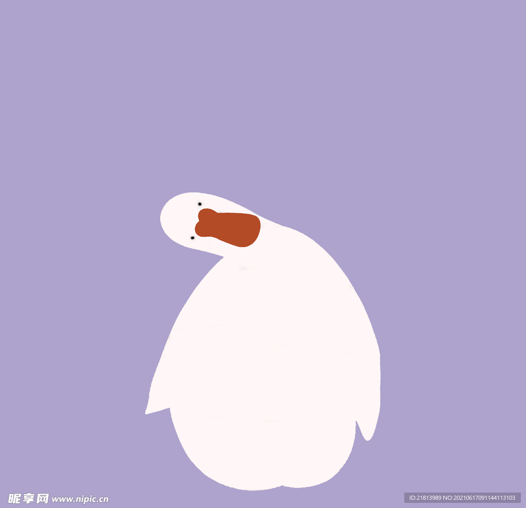 歪头 鸭子