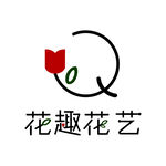 矢量花logo  