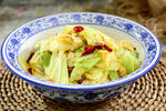 干煸手撕包菜