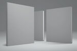 多本竖着书本样机效果展示