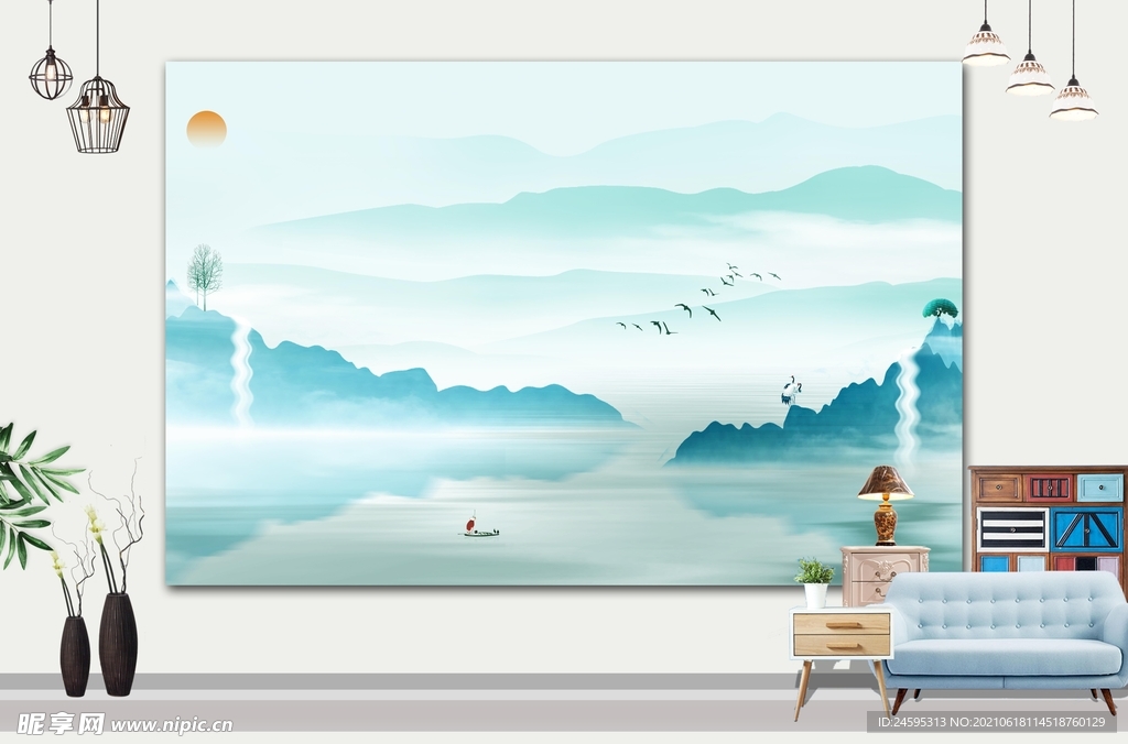 山水画