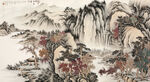 3D背景墙 5D背景 5D荷花