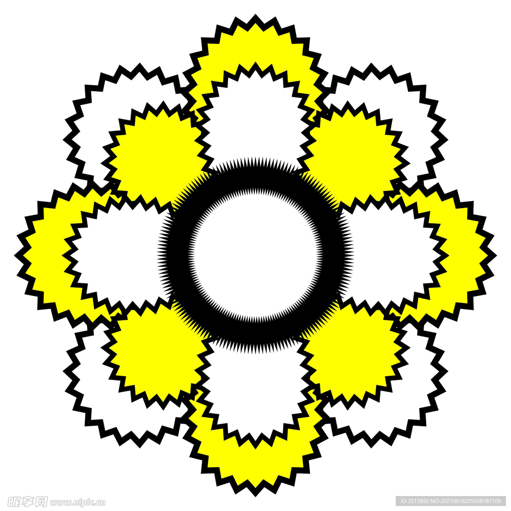 八瓣花logo图片