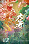 大暑海报