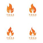 瑜伽LOGO图形