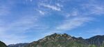蓝天白云青山