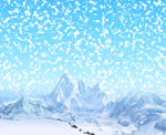 雪花底图
