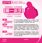 妇科宫颈糜烂治疗宣传