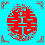 喜上眉梢剪纸