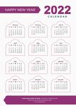 2022年年历 