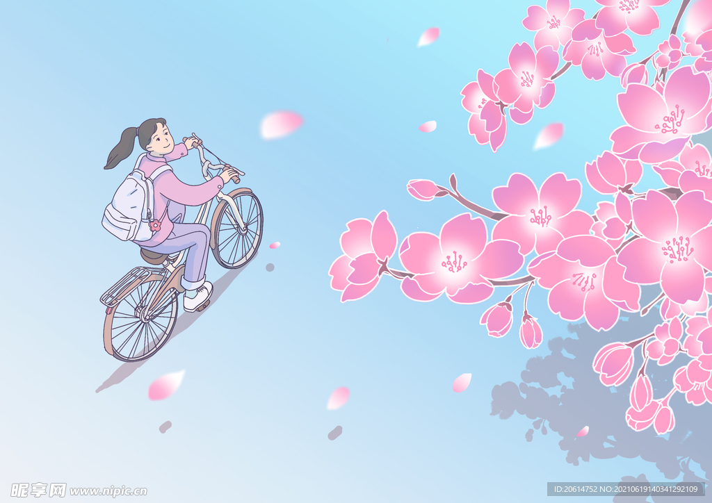 烂漫鲜花的春天