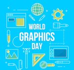 线绘物品平面设计日