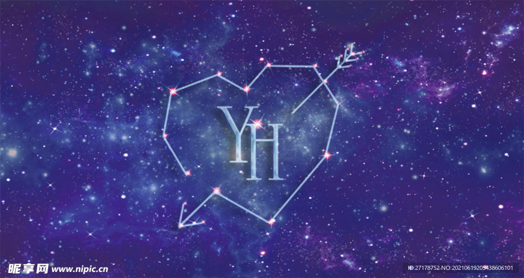 蓝色星空婚礼