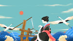 日本浮世绘插画