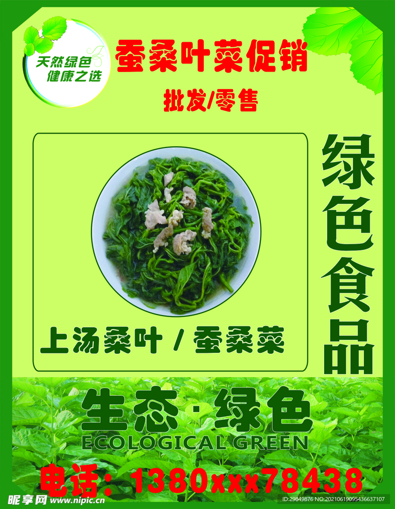蚕桑叶菜