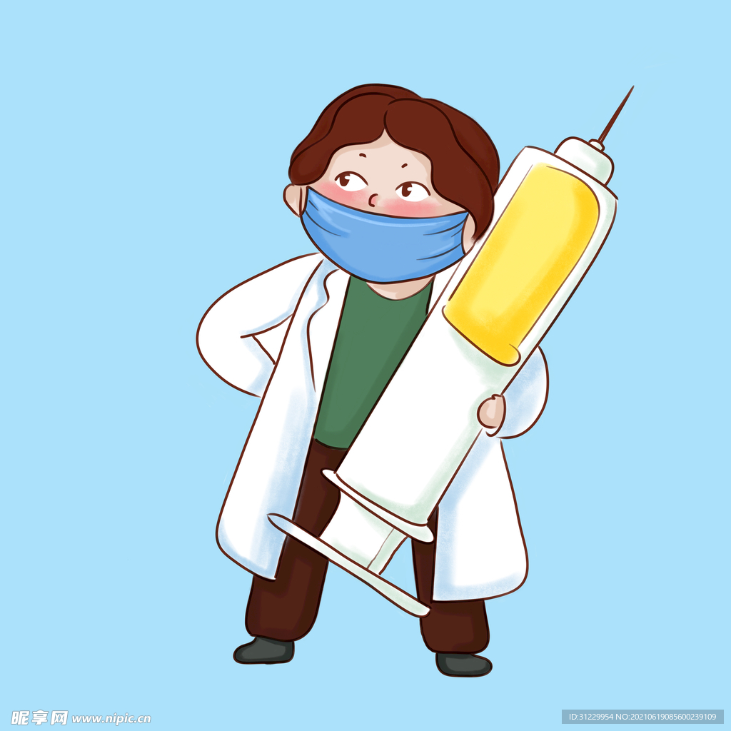 医生打针 