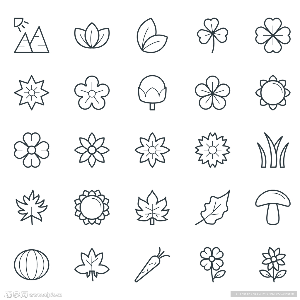 植物icon