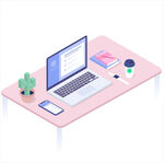 信息科技插画