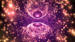 紫色粒子梦幻空间