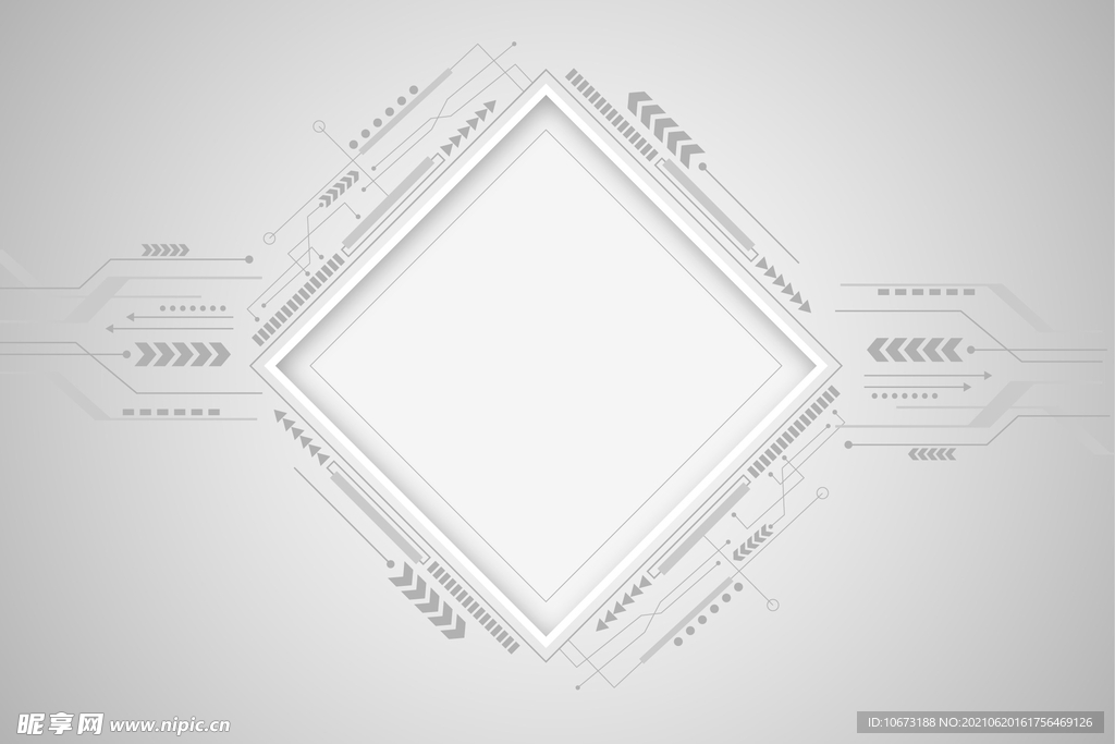 白色科技感背景
