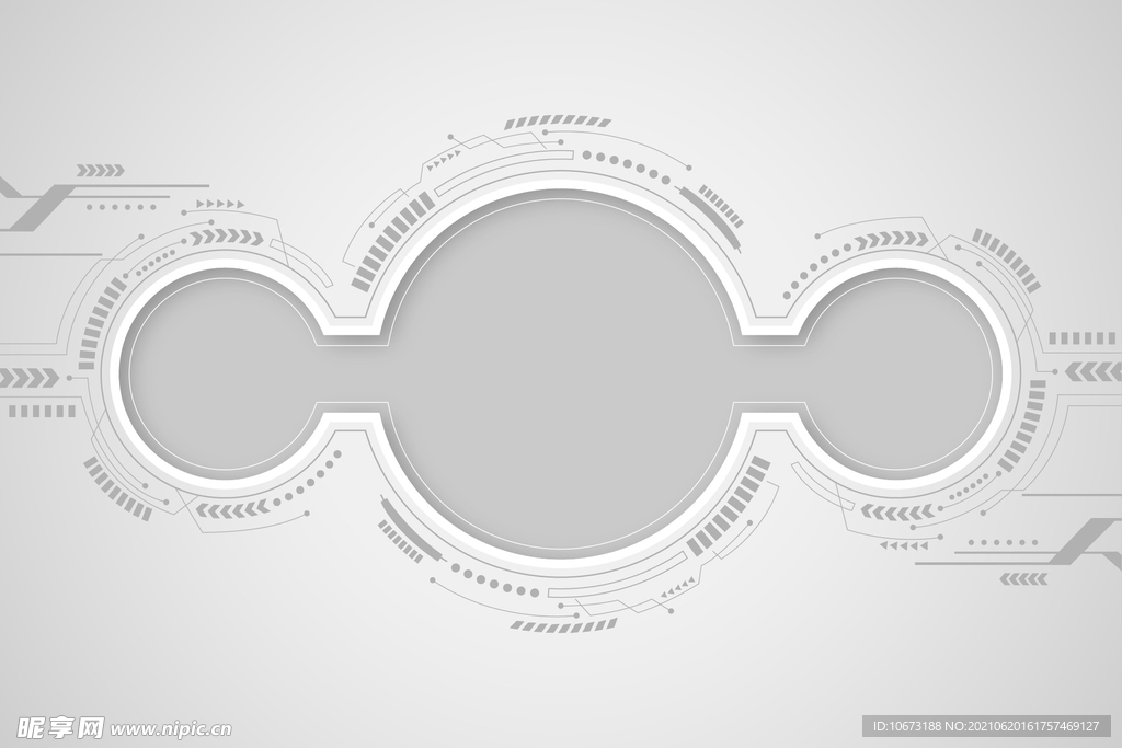 白色科技感背景