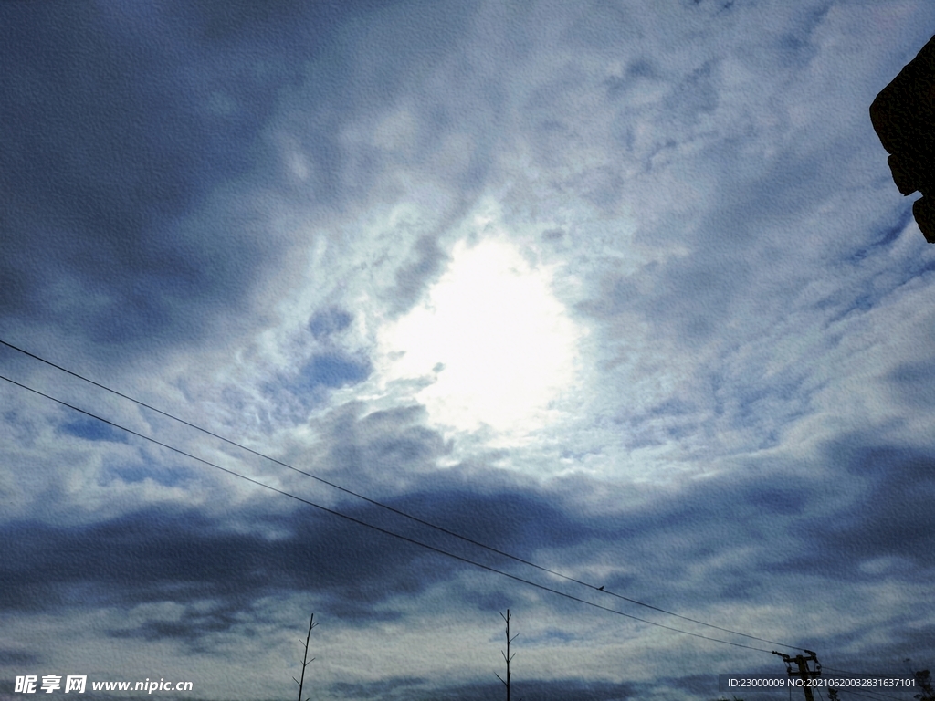 天空