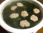海带根肉饼汤