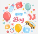 创意迎婴卡片