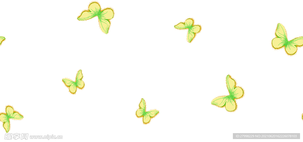 蝴蝶印花