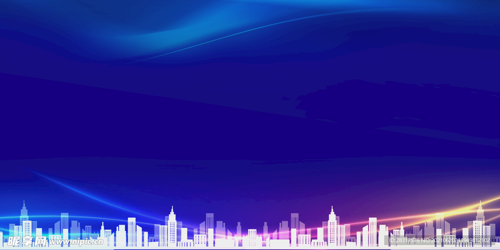 蓝色背景
