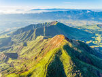 山峰山脉自然风光背景素材