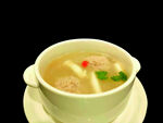 菌香肉圆汤