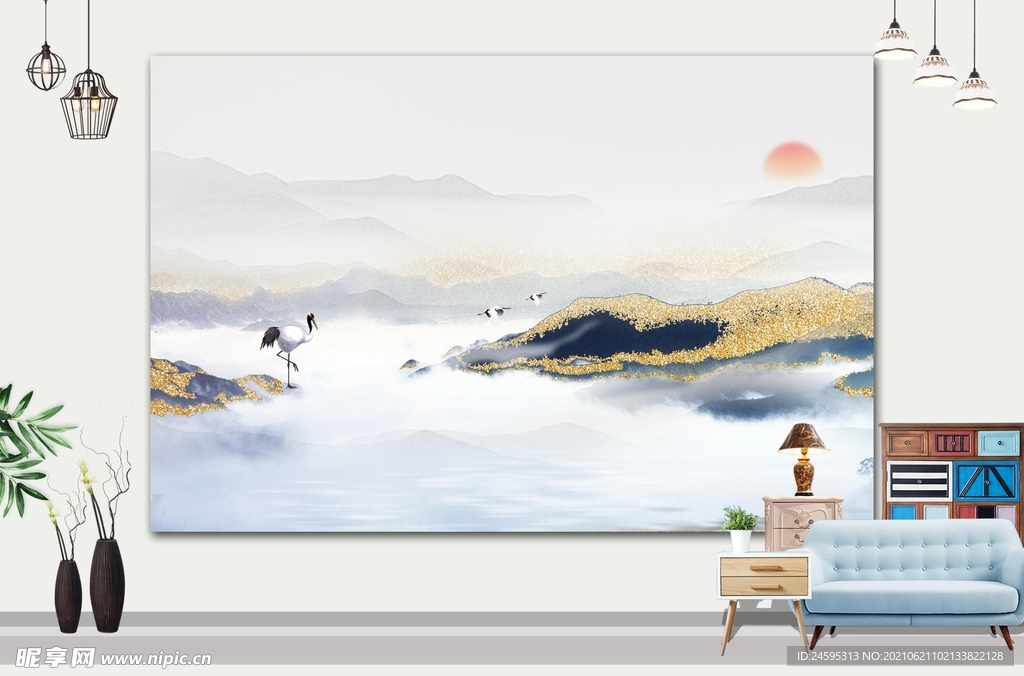 山水画 