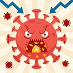 吞食金币的冠状病毒