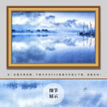 山水油画