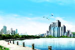 海上城市建筑