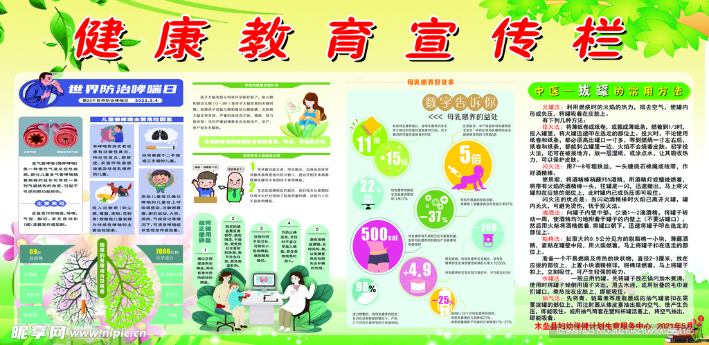 健康教育宣传栏
